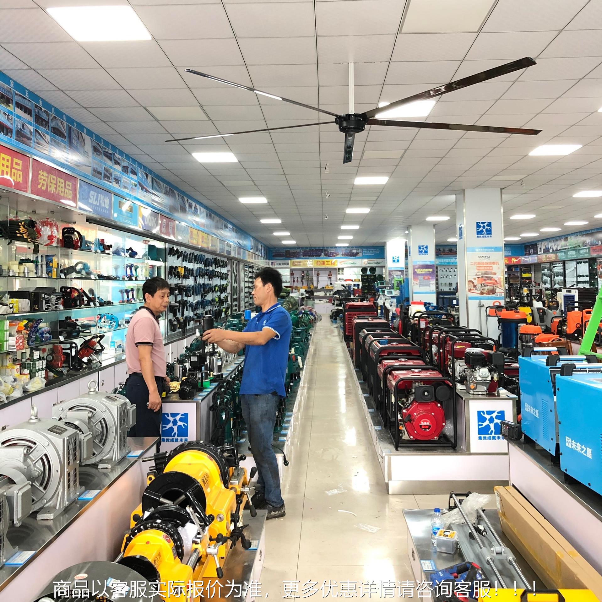 厂家货源上安装0.7K嘉W兴3.6m商场室内森林吊风工门IHZ业大扇