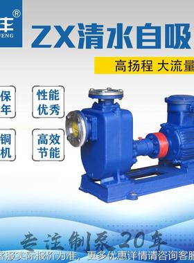 上海牌 100ZX80-180型清水自吸泵