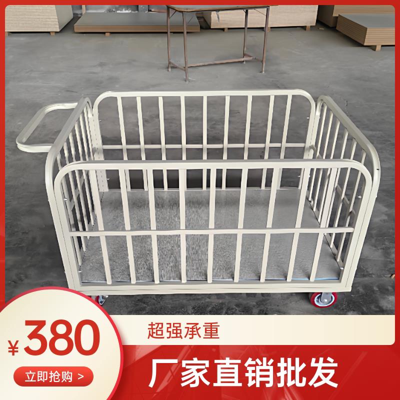 服装厂物料周转车仓库专用周转车框式手推车制衣厂车间工业推车
