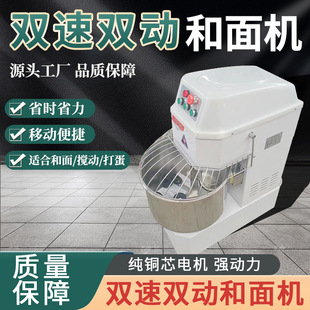 双动双速搅拌机25公斤揉面机 和面机商业用h20FH30F打面机搅面机