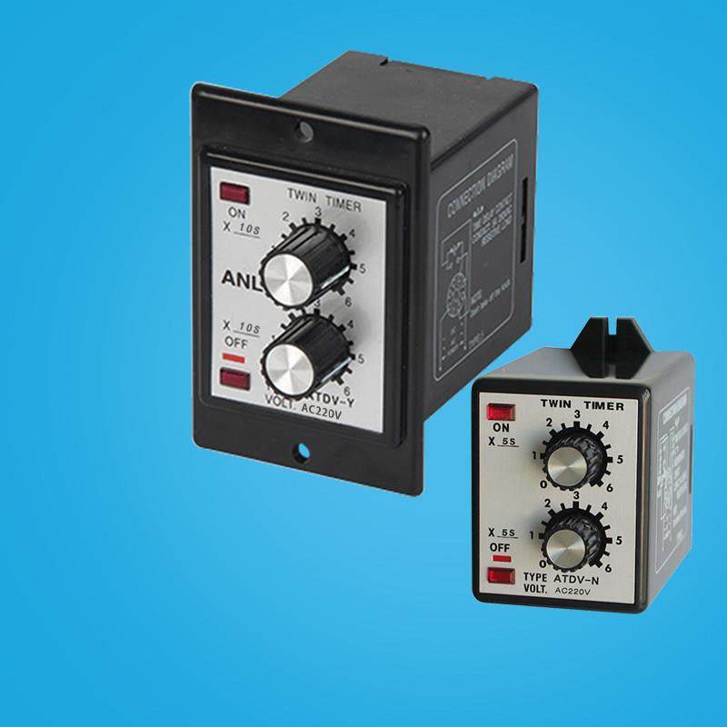 ATDV-Y双循环延时继电器220V延时60M24V6S一N2反覆调计时12S控30S,五金/工具,时间继电器,淘宝优惠券,粉丝福利购,淘宝优惠卷