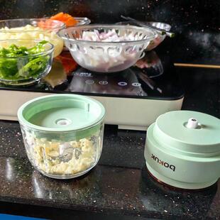 韩国bokuk伯可福电动捣蒜器蒜蓉捣碎机家用搅蒜泥神器搅碎机搅肉