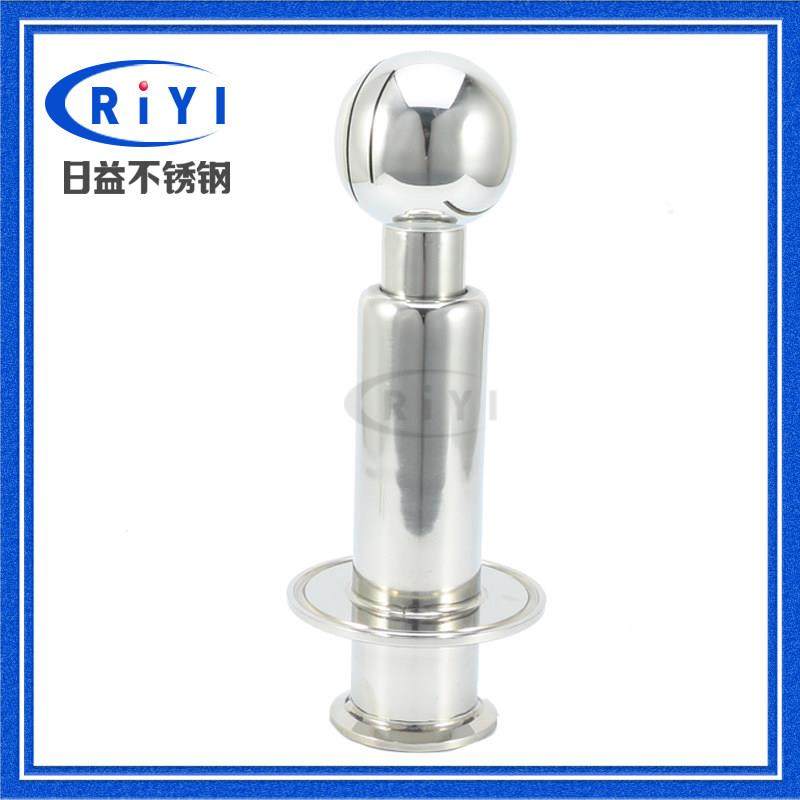 304 卫生级不锈钢双卡自动旋转清洗球 加长卡箍式快装清洗器2019,五金/工具,工业管道及配件,淘宝优惠券,粉丝福利购,淘宝优惠卷