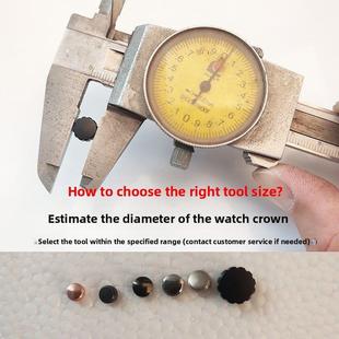 组装手表工具手表拧把头工具的索把索把头拿子夹把头巴索修表工具