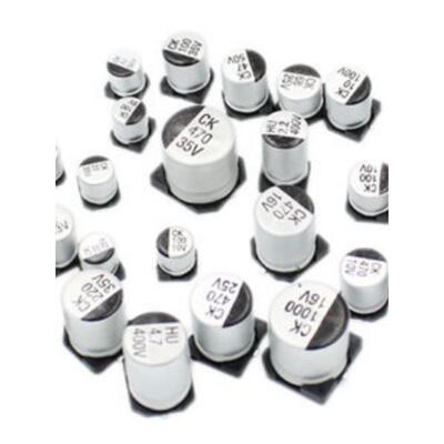 贴片铝电解电容器全系列10V 16V 25V 35V 50V 220Uf330Uf 470Uf10