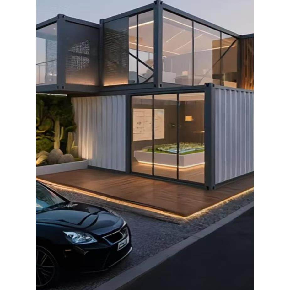 定制集装箱临时售楼部移动房阳光房活动板房定制民宿景区办公室