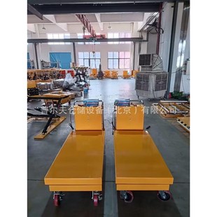 电动升降车小型工作台模具小推 厂家手动液压升降平台p移动剪叉式