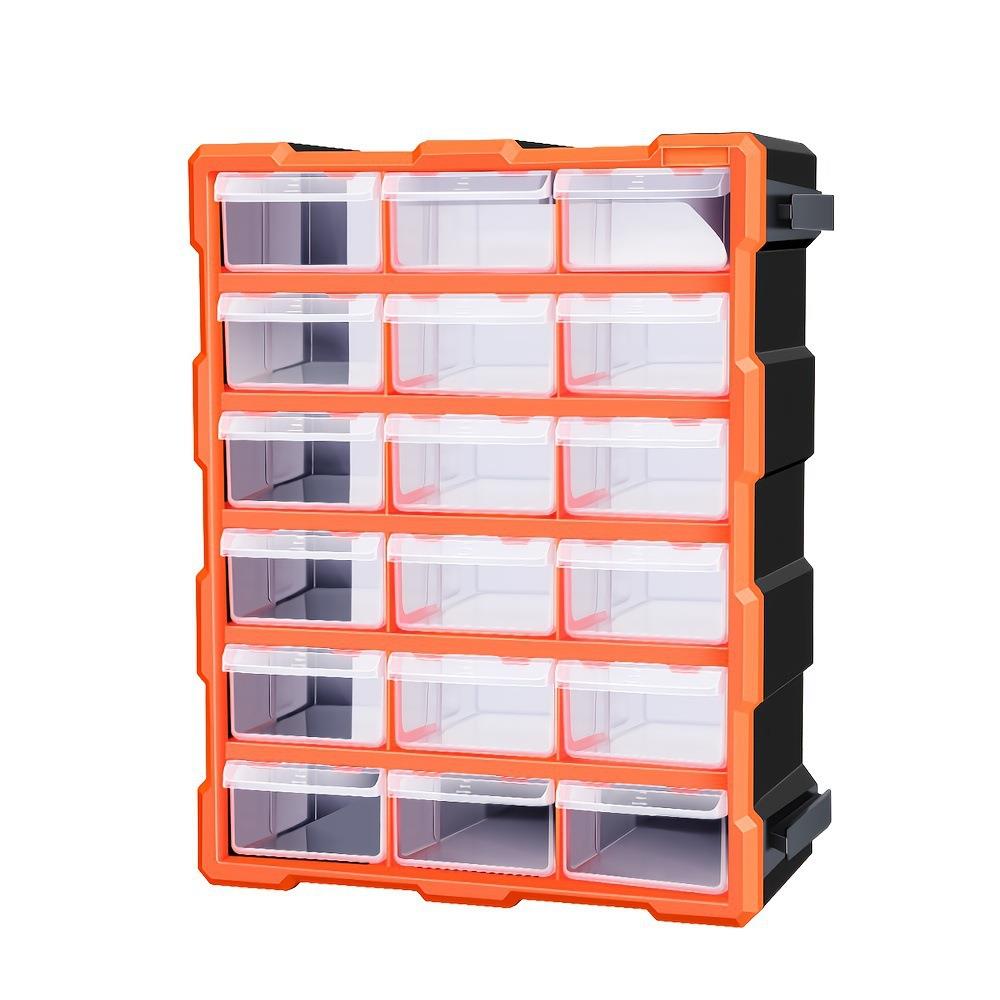 电子元件积木玩具收纳盒多规格零件盒工具柜工具盒抽屉式工具箱