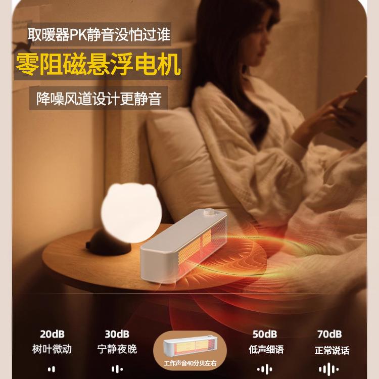 取暖器静音办公室桌面省电车载小功率500W小型暖手脚暖风机电暖器