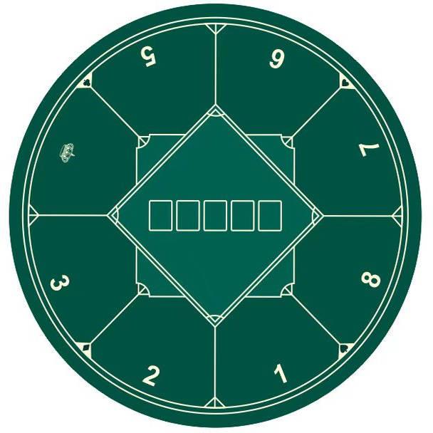 棋牌桌桌布掼蛋够级桌桌布扑克牌桌布德州扑克桌布图片