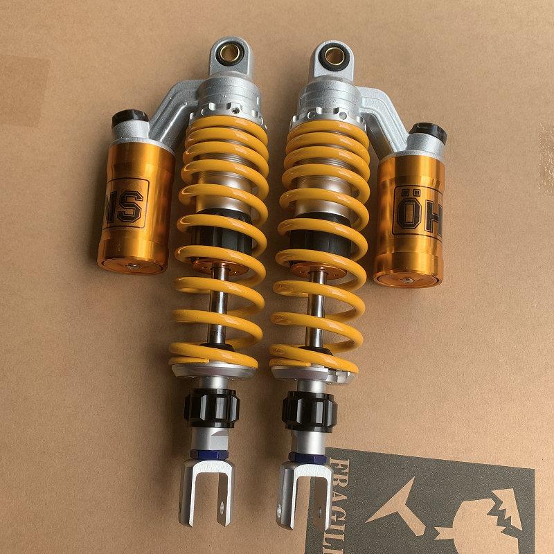 福喜RS100鬼火劲战BWS酷奇S5 机车改装阻尼可调后避震 后避震器