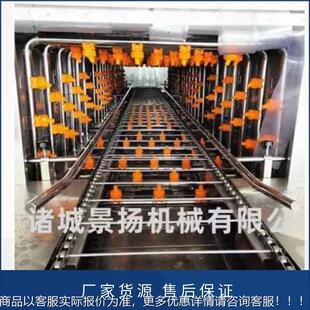 大型周周转筐清JSG洗机 全自动翻浪式气泡清洗机洗 高压清喷淋转