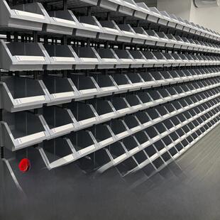 仓库塑料货架收纳盒五金工具展示架多层收纳架仓库仓库收纳盒