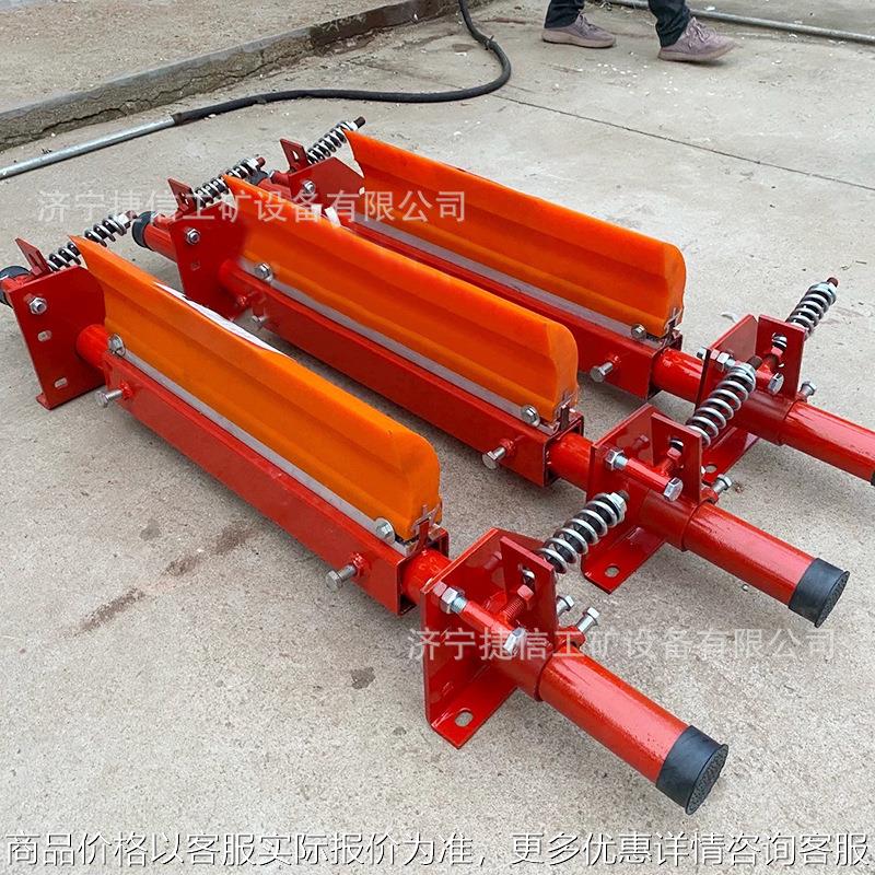 皮带机清扫器聚氨酯阻燃耐磨刮泥板总长1.8米*1米带宽马丁型刮板