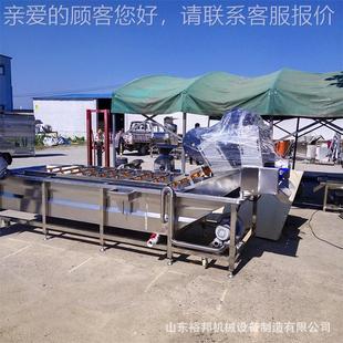 果蔬清洗機加工設備大型配餐UNS中心使用蔬菜去預泥清洗 邦出 裕