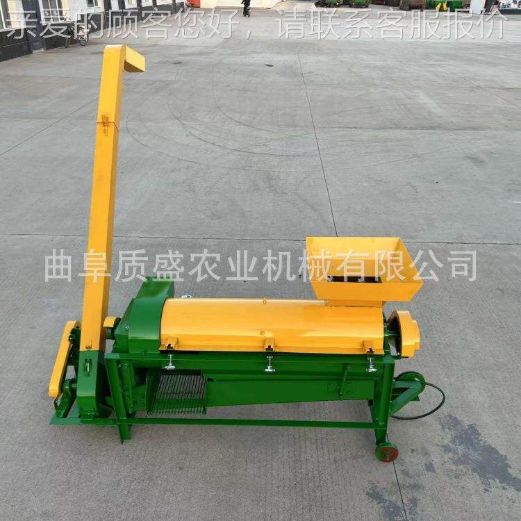 电动打玉型米机器QDU粒家用小全自棒子包谷剥动免剥皮脱粒机