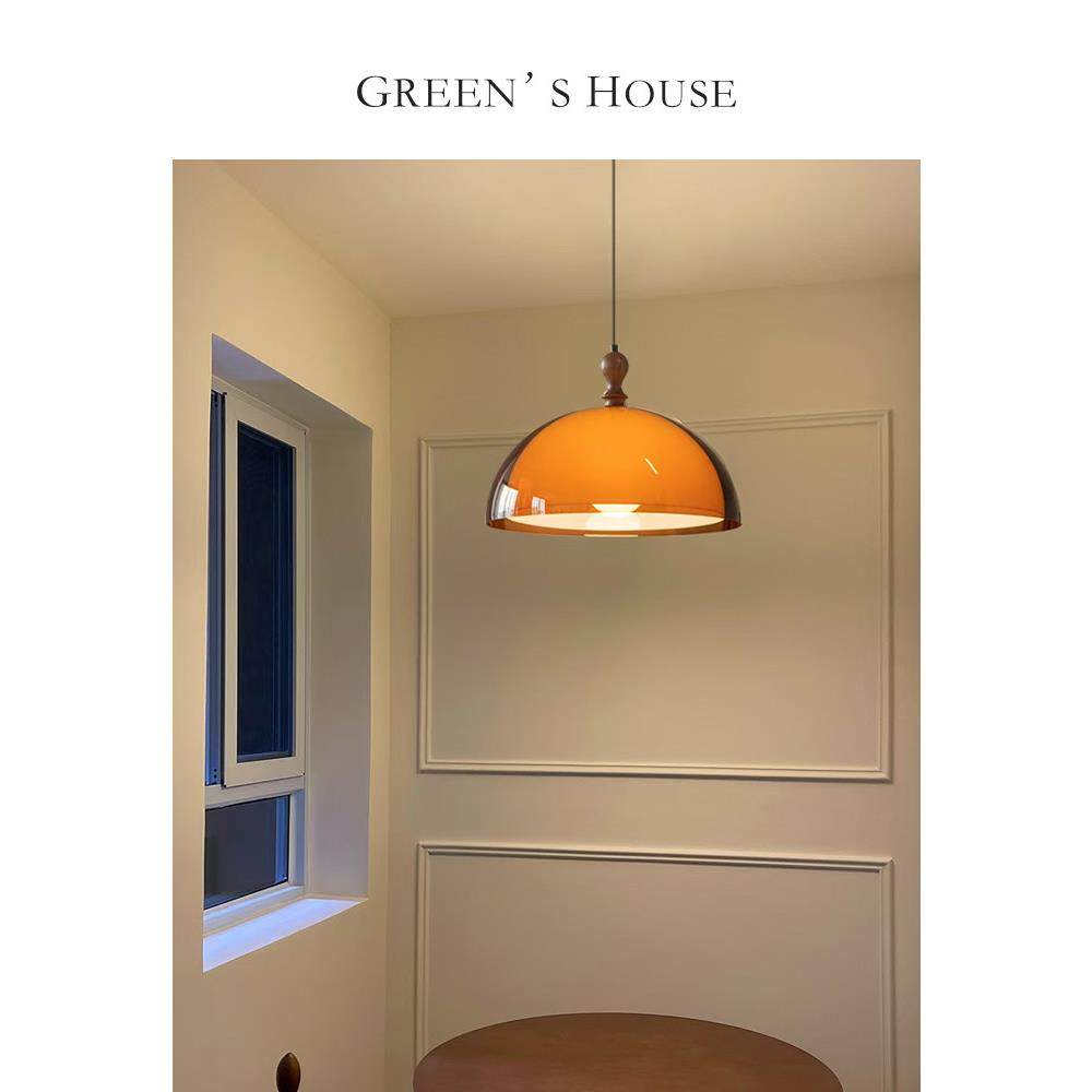 绿屋家居*照明[覆古]法式棕色灯罩圆桌餐厅用餐吊灯,家装灯饰光源,餐厅吊灯,淘宝优惠券,粉丝福利购,淘宝优惠卷
