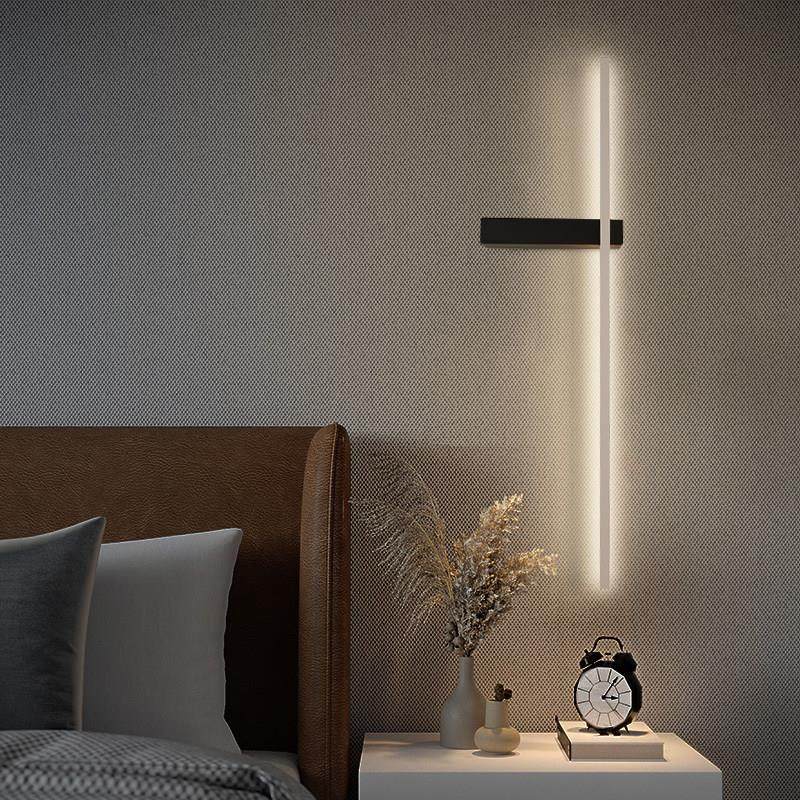 长条壁灯卧室极简床头灯客厅电视背景墙网红墙角装饰氛围灯具大全,家装灯饰光源,壁灯,淘宝优惠券,粉丝福利购,淘宝优惠卷