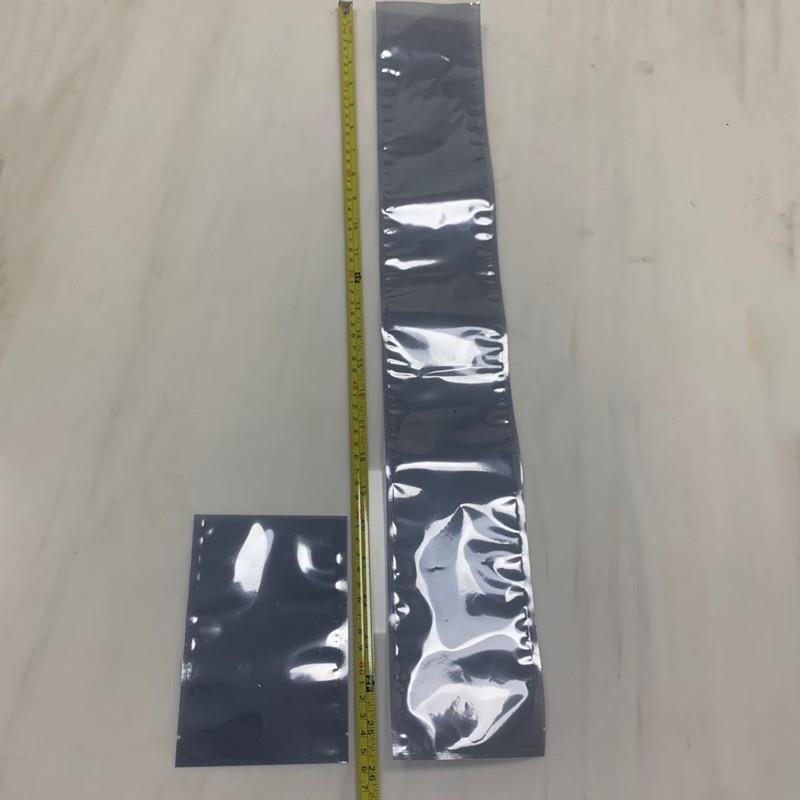 15*66CM宽包邮平口防静电屏蔽袋塑料袋硬灯条包装袋可订做