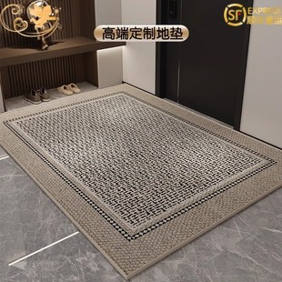 德国轻奢入户h门地垫家用高级感大门口防滑脚垫子进门玄关耐脏地