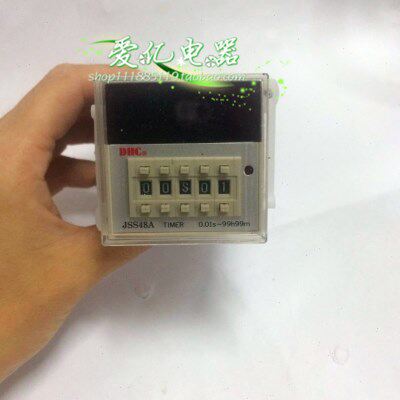 温州大华DHC 时间继电器 JSS48A TIMER 0.01s-99h99m 正或倒计时