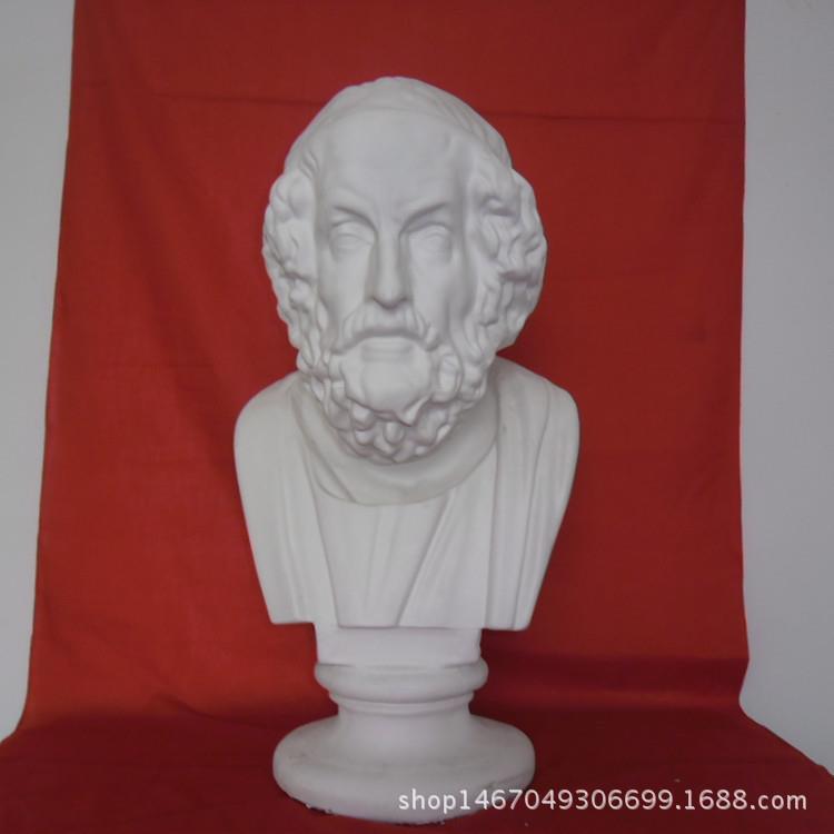 美术荷马石膏半身像石膏几何体五官手脚画板画架写生教具模型