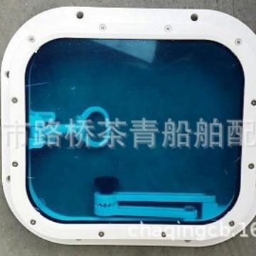 船用铝合金窗渔船专用边窗户开孔28*32矩形窗船用边窗铁窗