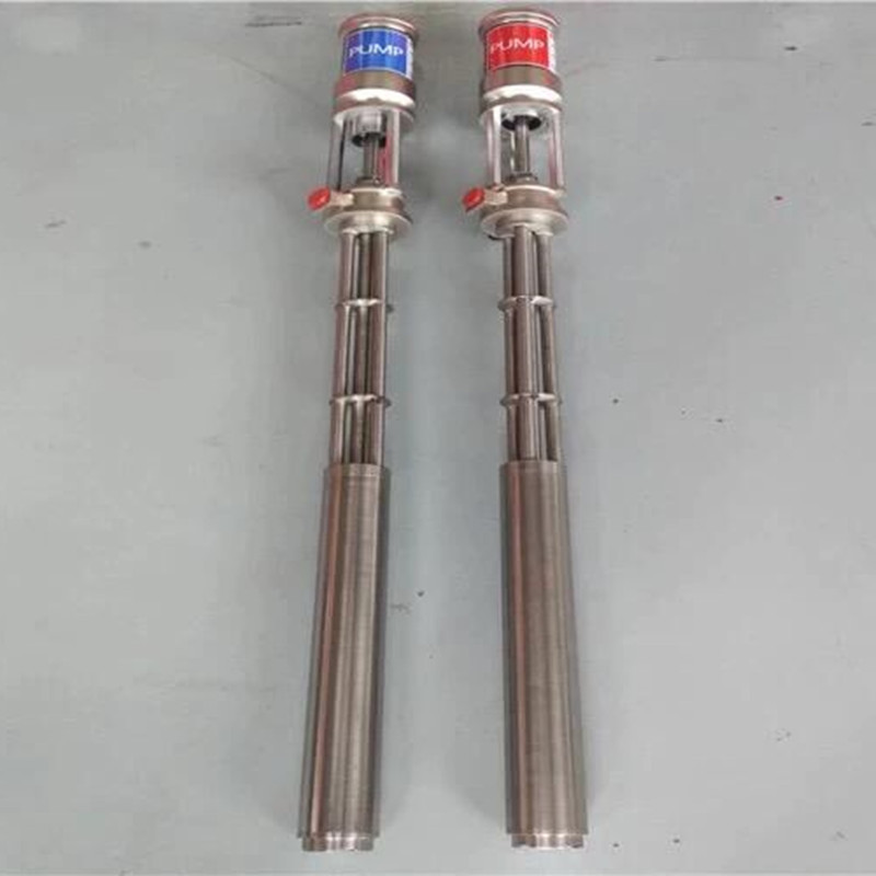 上海佳灵牌不锈钢插桶泵 气动柱塞不锈钢RX56092S提料泵