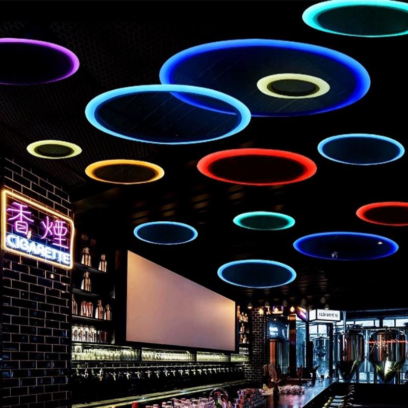 外贸出口酒吧氛围灯清吧音乐餐吧烧烤店主题餐厅灯大厅气氛吊灯