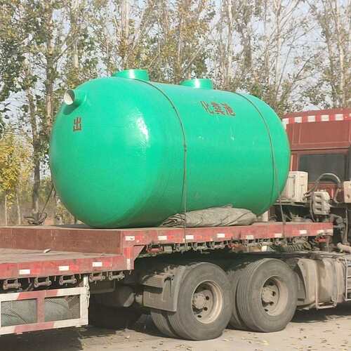 玻璃钢缠绕化粪池地埋式农村家用三格式隔油池50立方玻璃钢化粪池