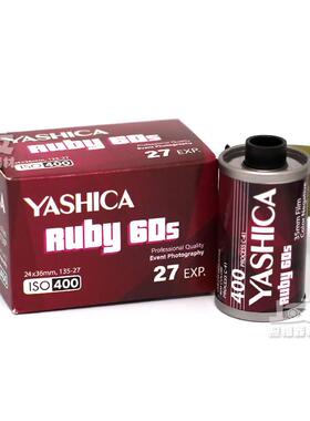 YASHICA RUBY 60S 135彩色胶卷ISO400负片27张C41冲洗2028年2月