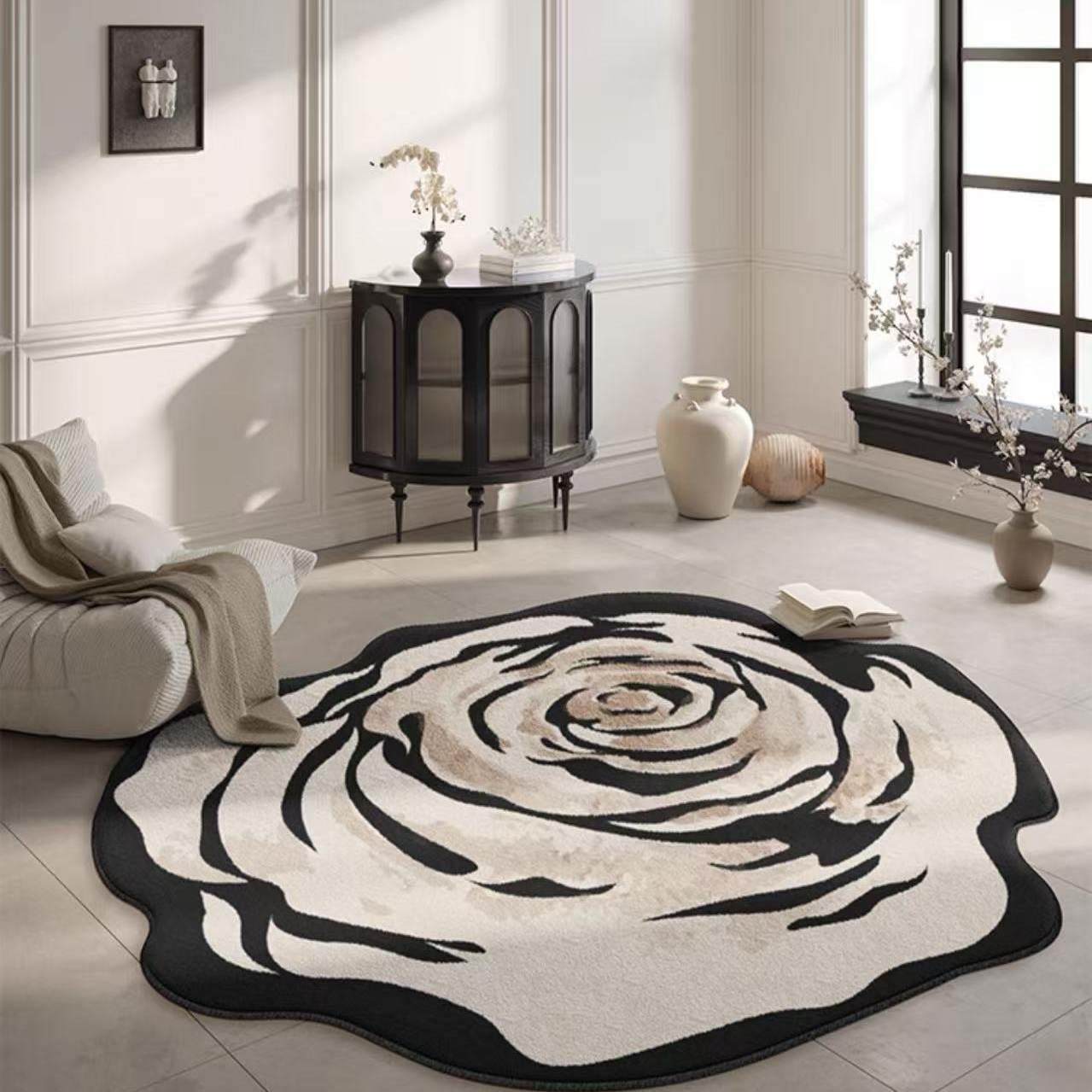 2025新型异形地毯客厅花地垫卧室床头沙发家居高端防水免维护,居家布艺,地毯,淘宝优惠券,粉丝福利购,淘宝优惠卷