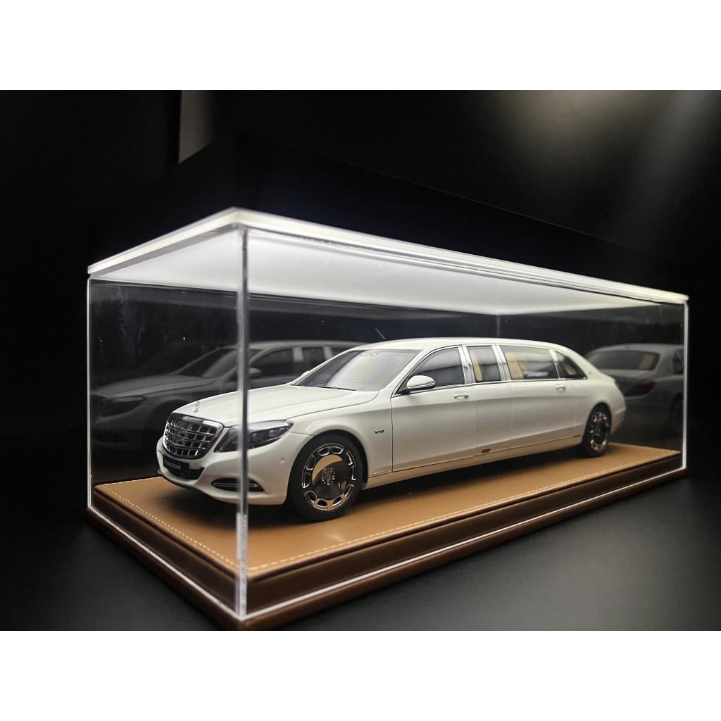 1:18加长比例汽车模型 高档亚克力展示盒 BBR MR frontiart 现货
