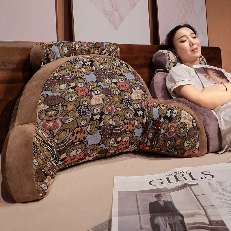 复古床头靠垫软包护腰靠枕大靠背沙发榻榻米抱枕宿舍床Z上靠背枕,居家布艺,床头靠垫,淘宝优惠券,粉丝福利购,淘宝优惠卷