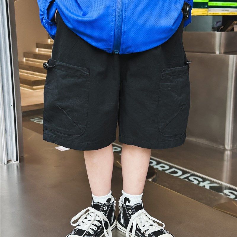 童装男童工装短裤2023夏季新款儿童休闲裤男孩五分裤五.分裤七分,童装/婴儿装/亲子装,裤子,淘宝优惠券,粉丝福利购,淘宝优惠卷
