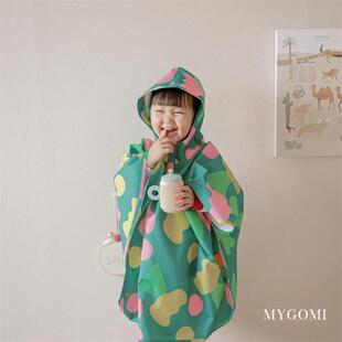 卡通男女孩专用防雨服 韩国ins儿童雨衣幼儿园宝宝斗篷雨披套装
