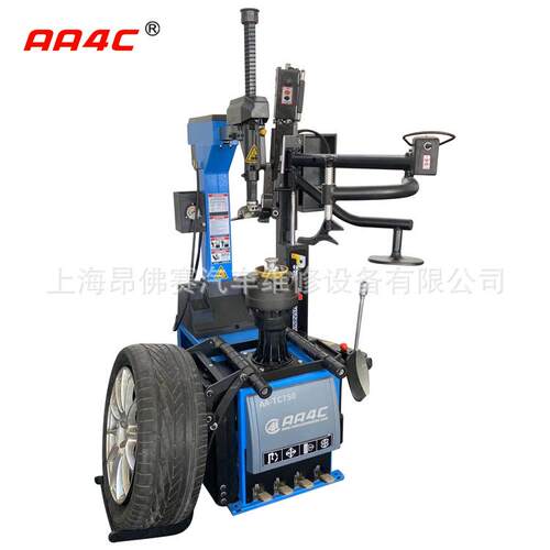 A轮胎AA-TC750装5机后仰扒胎机无大盘翻转鸟头带助手带爆充储气罐