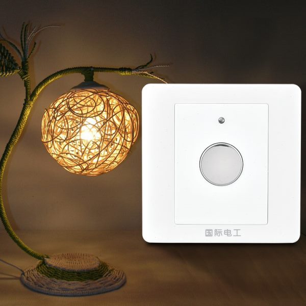家用延时触控开关面板智能感应灯延迟开关楼道楼梯过道触摸开关