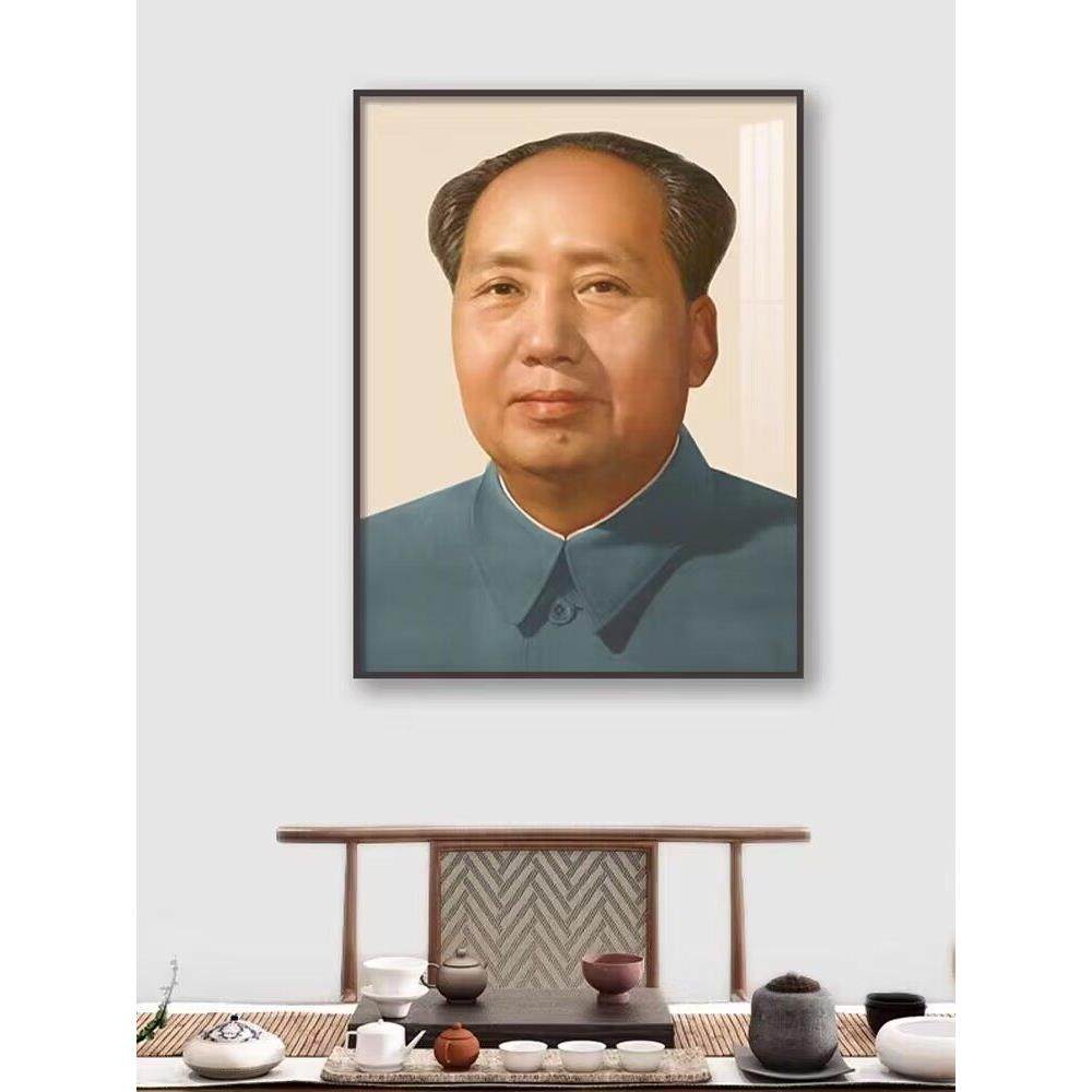 伟人挂画像画像摆像挂画挂像中式客厅墙画装饰画玄关席像沙发背景,家居饰品,现代装饰画,淘宝优惠券,粉丝福利购,淘宝优惠卷