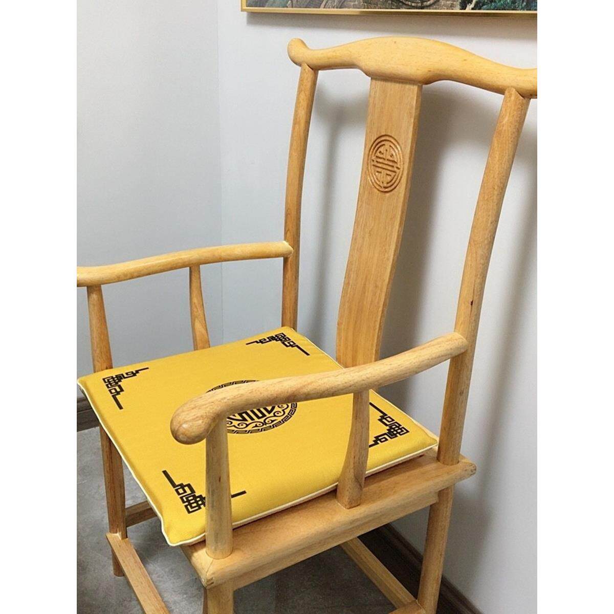 橡胶木官方帽椅原木靠背带扶手家覆古餐椅中国古董椅散装白色胚胎