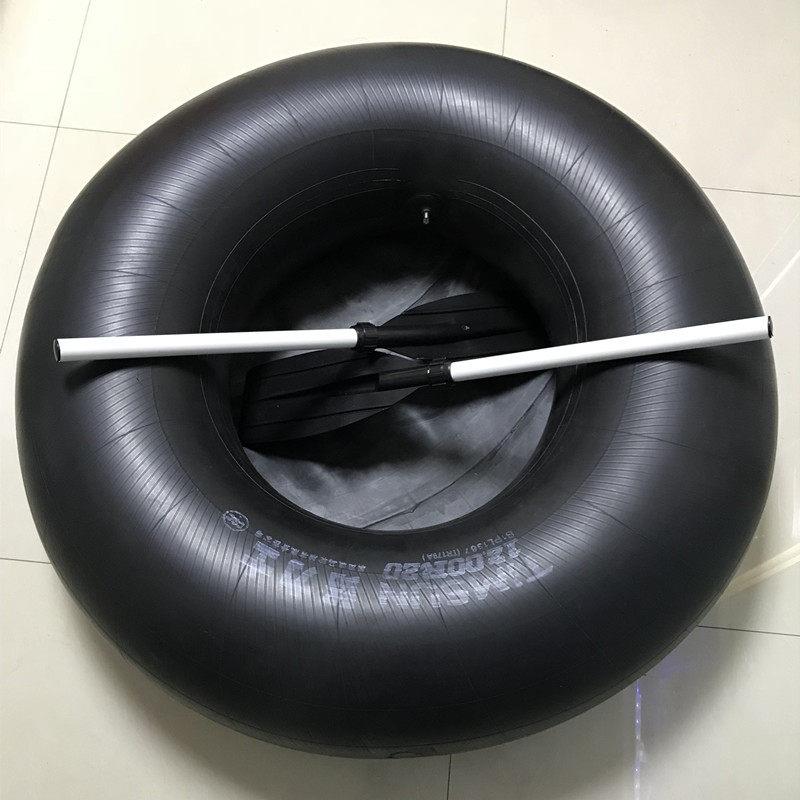 新款钓鱼加厚丁基胶内胎船可携式下网橡皮艇自制轮胎捕鱼船快速充