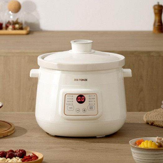 天际陶瓷电炖锅1-2-3-4人 家用宿舍煮粥煲汤BB副食品紫砂锅文火慢,厨房电器,电炖锅/煲汤锅/电炖盅,淘宝优惠券,粉丝福利购,淘宝优惠卷