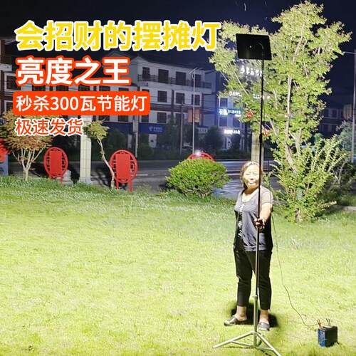 超亮12v灯LED灯地摊灯夜市灯水果生鲜摆摊专用可照明灯彩光电瓶灯
