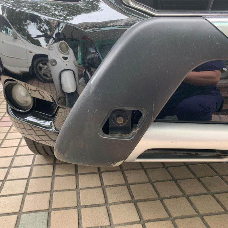 适用于2009 10 11款汉兰达改装加装前护杠防撞保险杠配件盖子盖板