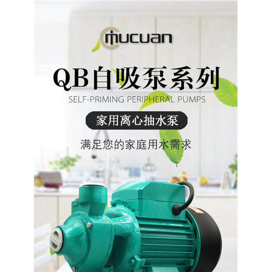 太阳能家用微型自来水增压泵水泵漩涡离心泵锅炉水泵Qb系列