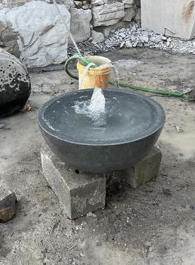 石头流水摆件循环水庭院水系景观户外跌水鱼池造景小型聚宝盆成品