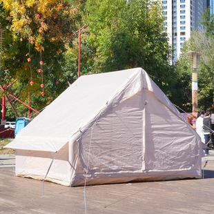 6.3平米透明门款 充气帐篷亲子露营便携免搭建牛津布防水充气帐篷