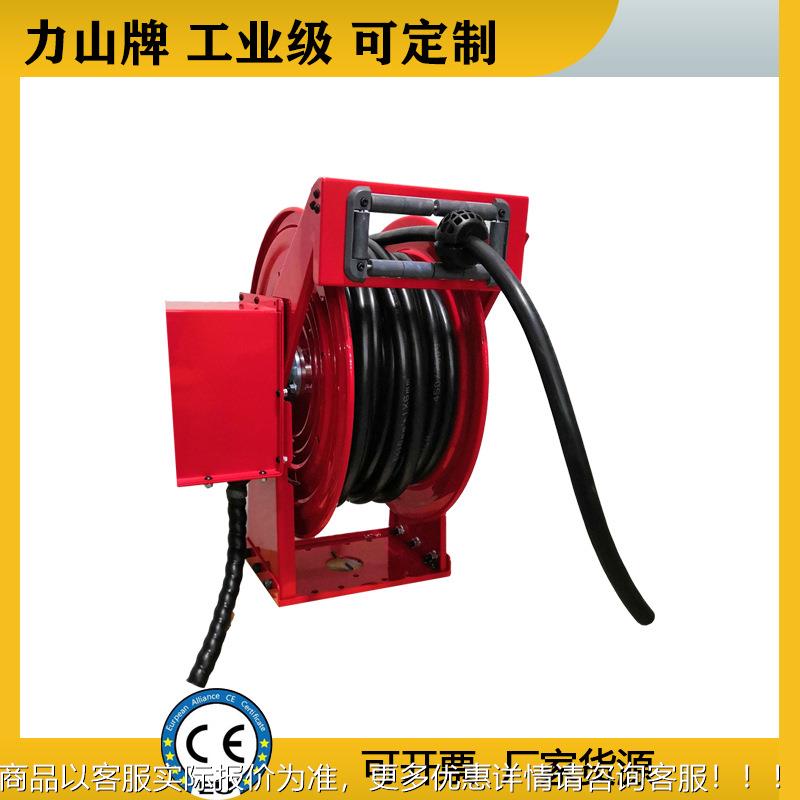 FVS涡缆卷弹簧电自动电卷盘光舞台缆手动绕纤线机工业电动电缆卷