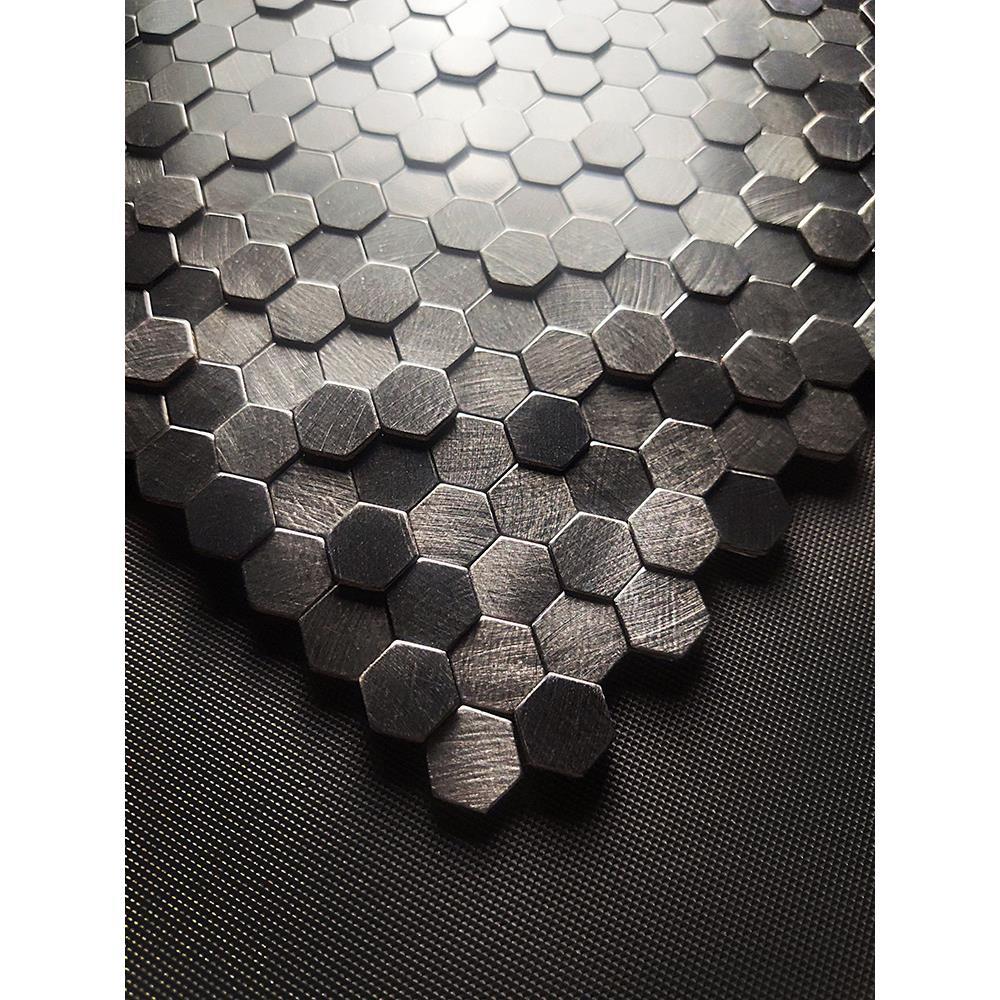 3D立体金属墙贴马赛克磁砖自粘自贴背景墙背胶高低面小块文化石砖