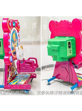 26540款儿童投币旋新具转摇摇车彩云猫玩车电小孩动摩天轮摇摆机